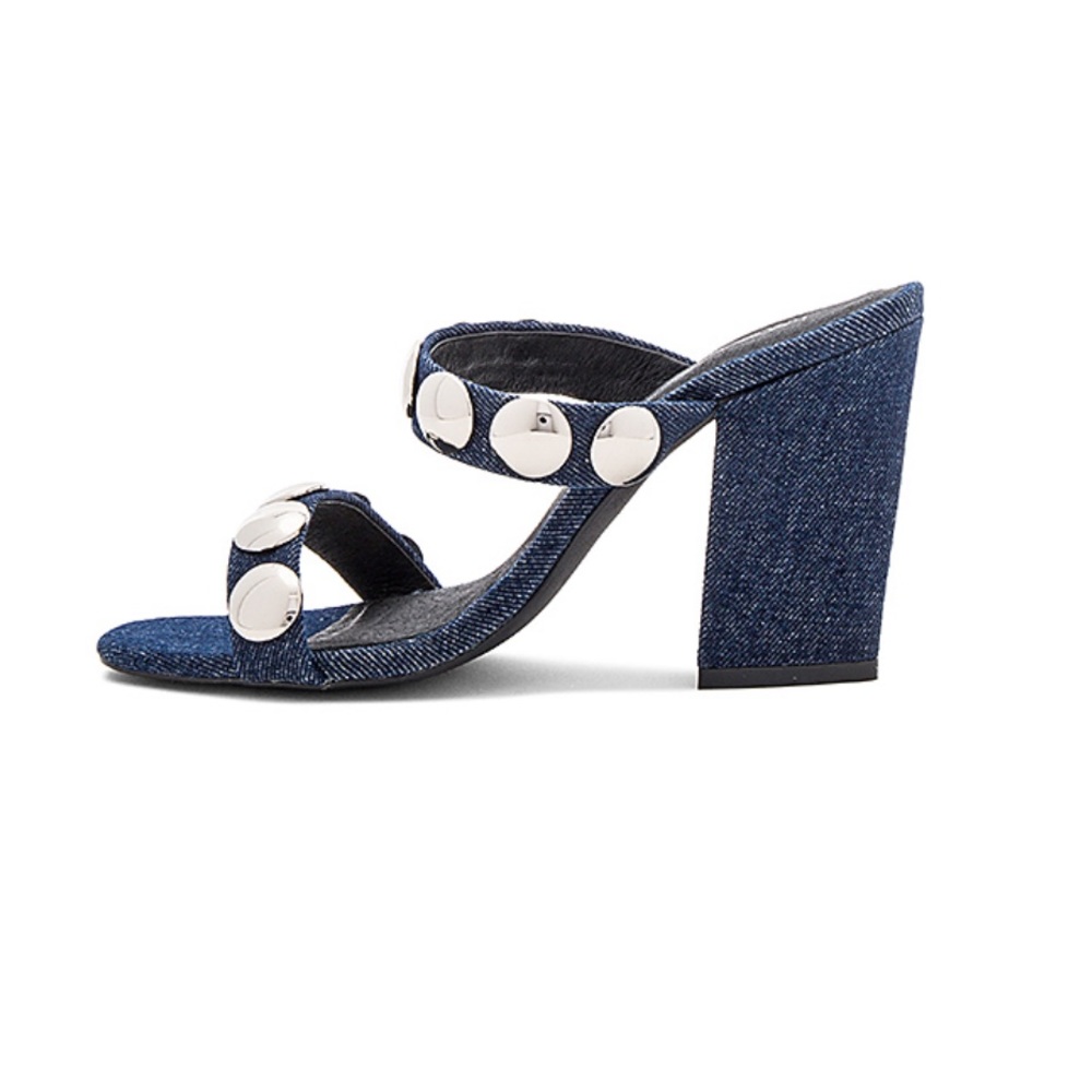 Sol Sana Sheri Heel in Dark Denim